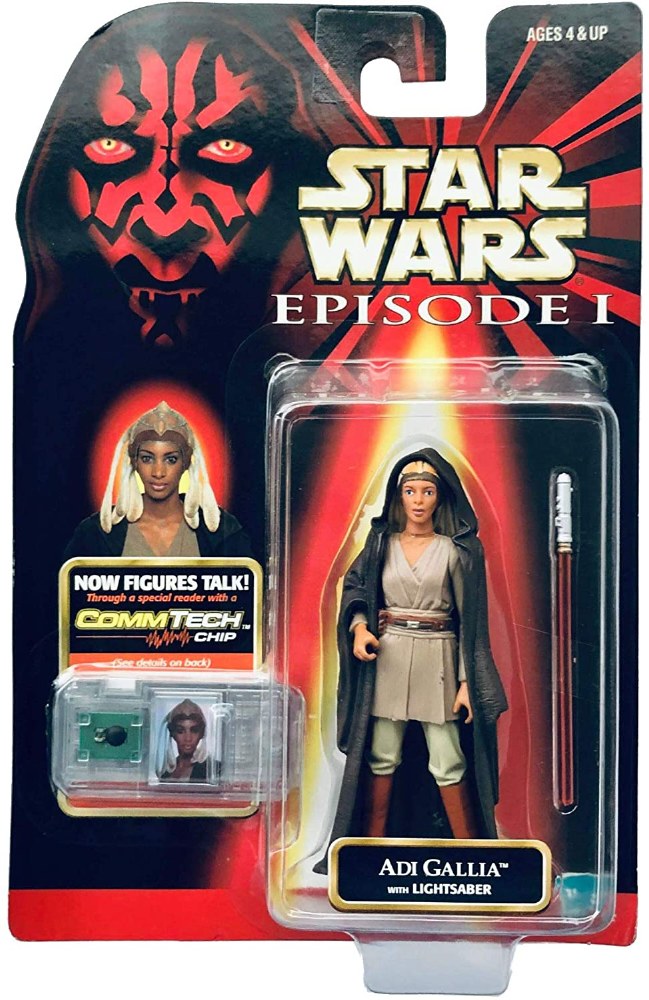 Star Wars Adi Gallia フィギュア Star Wars Episode I Adi Gallia Action Figure - Bedrock City Comic Co.